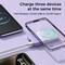 Magnetic Wireless Charging Power Bank, 10000mAh Capacity, Fast Charging, Foldable Stand, Strong Magnet, For iPhone 16/15/14/13/12/Mini/Plus/Pro/Pro Max.